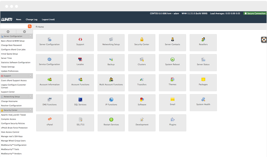 Painel cPanel