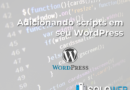 Adicionando scripts em seu WordPress