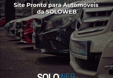 Venda mais veículos com o Site Pronto para Automóveis da SOLOWEB