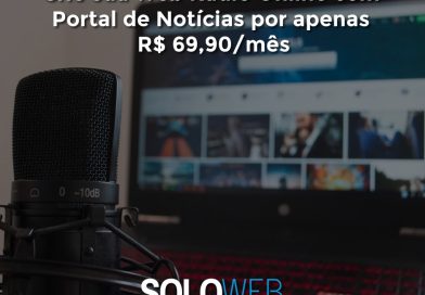 Crie sua Web Rádio Online com Portal de Notícias por apenas R$ 69,90/mês